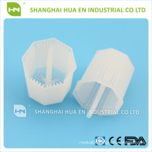 Dental disposable plastic tank filter trap of dental chair